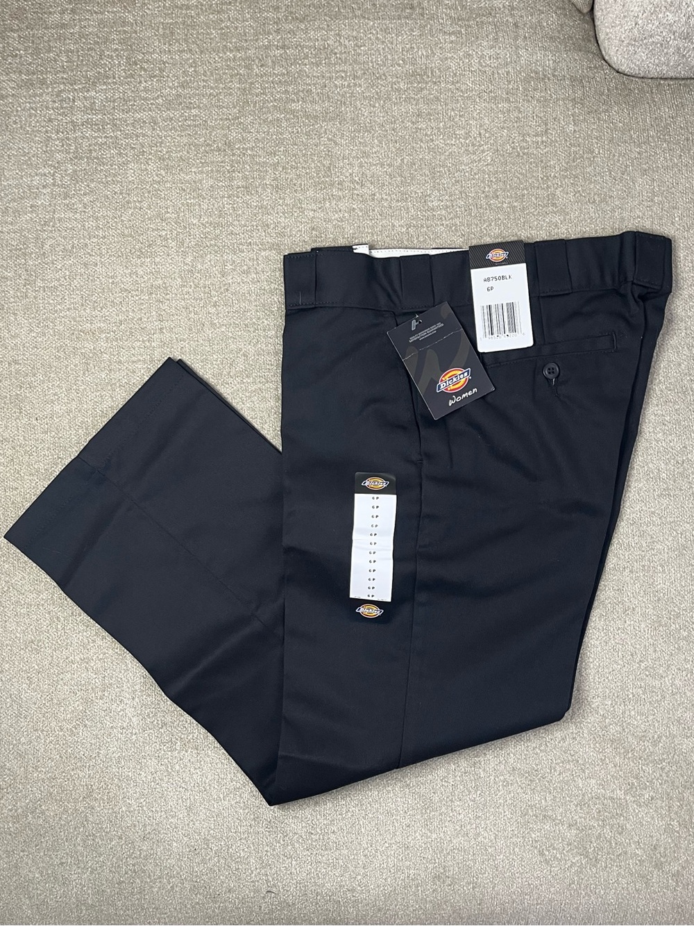 NWT Dickies Black 774 Straight-Leg Work Pants